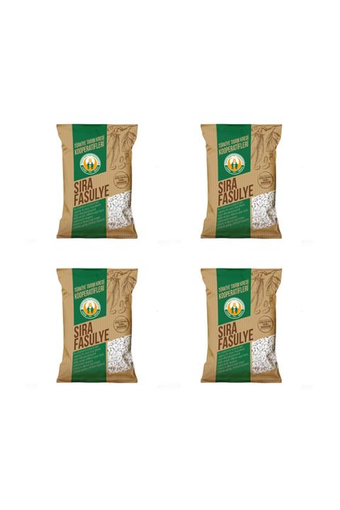 Tarım Kredi Birlik Türkiye Tarım Kredi (8 Mm) Fasulye Sıra 2500 gr X 4 Paket = 10 kg