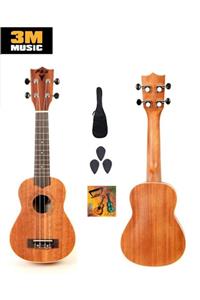 PUKA PUKA PK-250 Maun Ağacı Concert Ukulele Ukulele+Kılıf+Yedek Takım Tel+Pena