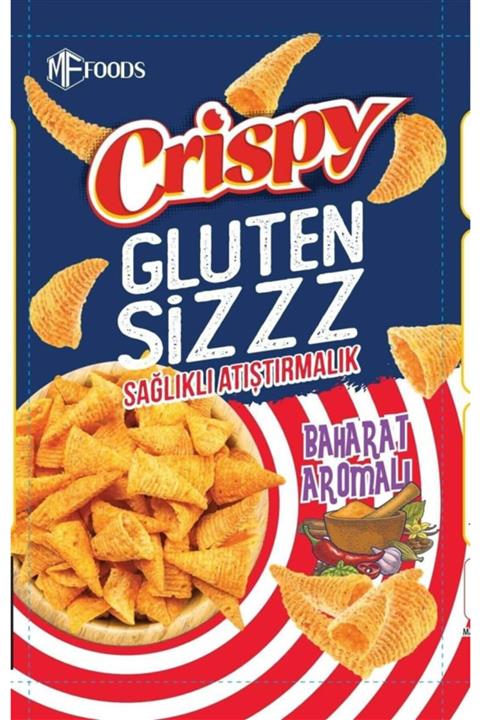 UN1 Crispy Glutensiz Baharat Aromalı Cips 80 gr