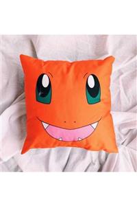 Halis Ticaret Pokemon Karakter Chermander Yastık Peluş Oyuncak 23*23cm