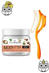 The Natural Ritualist Mix Butter 10 Yağ Içeren Saç Bakım Yağı 150 Gr +3d Soft Touch Saç Fırçası