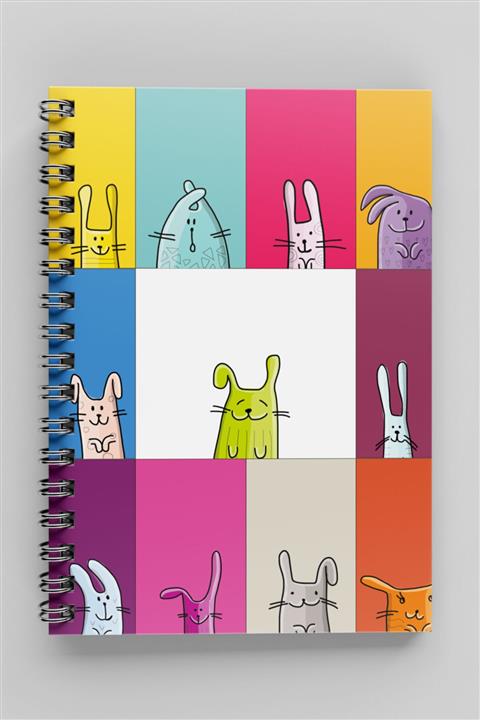 Apeirona | Limitless Art Günlük Düzenleyici Ve Planlayıcı Defter | 160 Sayfa | Esnek Karton Kapak | Sakızdan Kediler Serisi