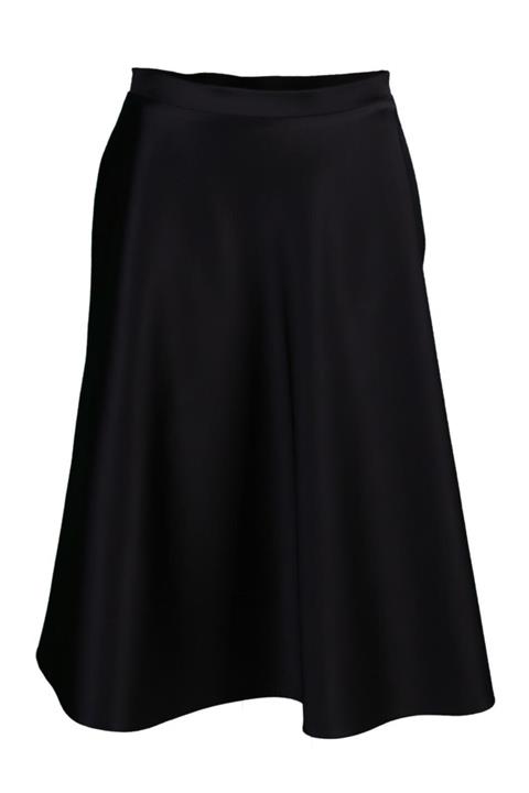 pimood Vivienne Kadın Siyah Kloş Etek