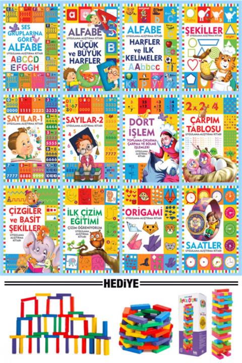 Halk Kitabevi Etkinlik Kitapları Seti Ve Denge Oyunu