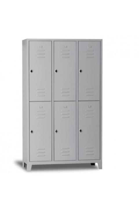 Bürodesign Altılı Soyunma Dolabı