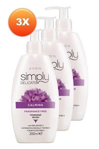 AVON Kokusuz Hijyenik Bölge Temizleyici 300 Ml. Üçlü Set