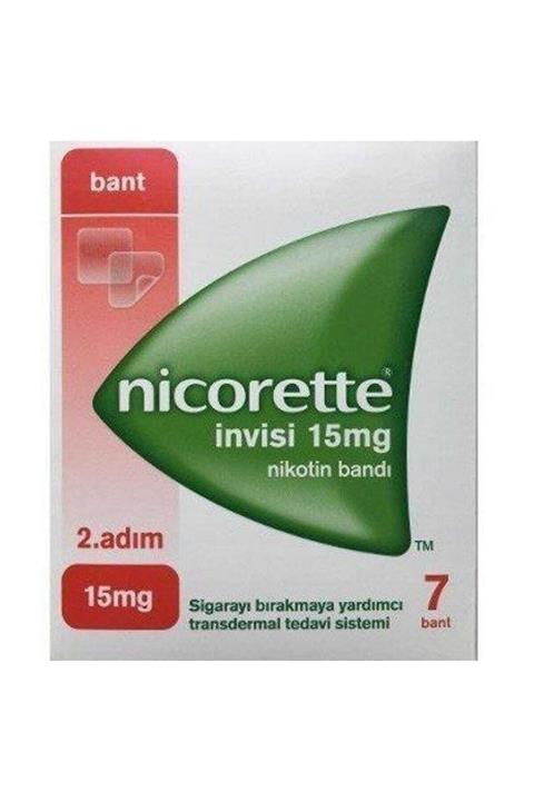 Nicorette Invisi 2.adım 15mg Bant