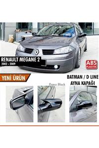 Universal Renault Megane 2 Yarasa Ayna Kapağı Batman Parlak Siyah Piano Black