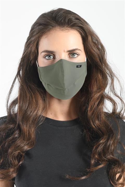 Tissum Health Bio Yıkanabilir Koton Yetişkin Unisex Maske  Olive