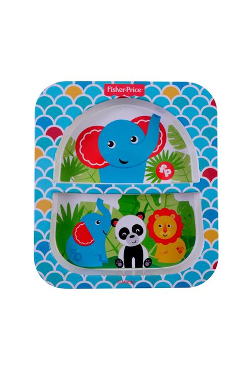FISHER PRICE Jungle Iki Bölmeli Mama Tabağı