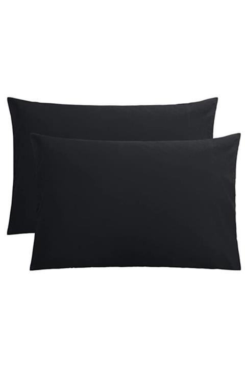 Elfin Pazen Flanel 2'li Yastık Kılıfı 50 X 70 Cm Siyah