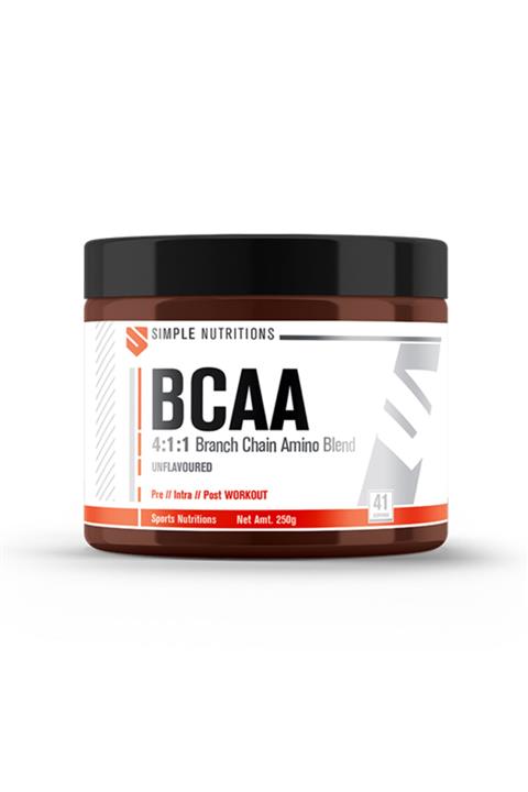 Simple Nutritions Bcaa 4:1:1 Unflavoured - 250 Gr