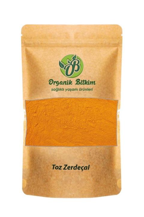 Organik Bitkim Zerdeçal Toz Doğal,taze ( Taze Öğütülmüş ) 500 Gr