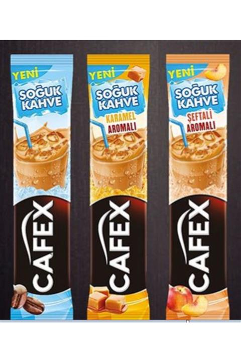 Cafexpress Cafex 16 Gr Soğuk Kahve Latte 50 Adet ( Karemel)
