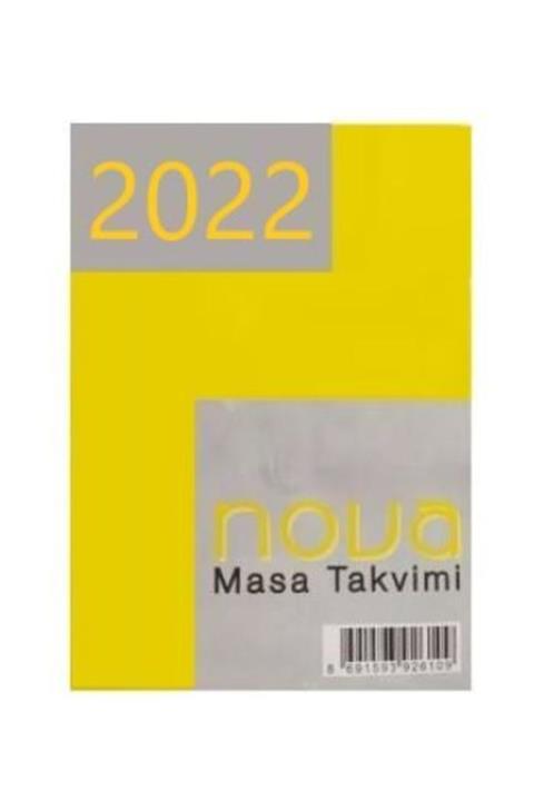 JokeyKırtasiye Nova Blok Yeni Yıl Masa Üstü Takvimi