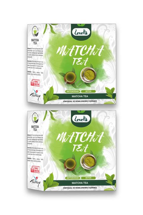 levellalife Matcha Çayı Tozu Matcha Tea Detox 2 X 100 gr
