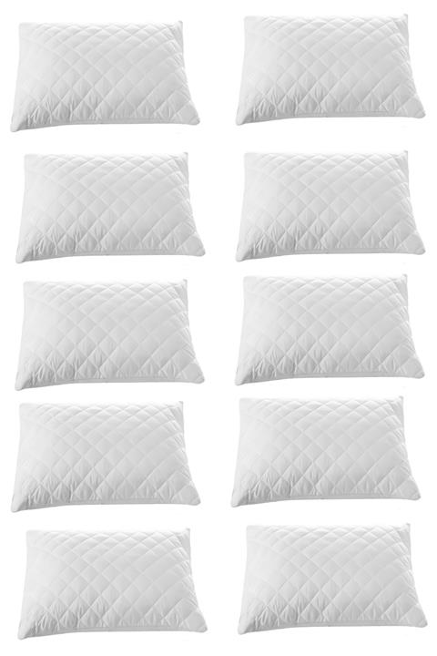 Denizli Alez 10 Adet Kapitoneli Yastık Koruyucu