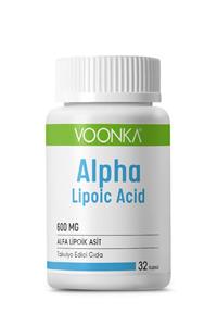 Voonka Alpha Lipoic Acid 600 mg Yaşlanma Karşıtı 32 Kapsül