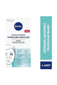 Nivea Sos Gözenek Arındırıcı Temizleme Bantları Limon Özü 4 Adet Bant