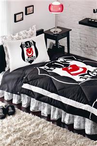 Taç Tek Kişilik Beşiktaş 1903 Desenli Uyku Seti 60018323