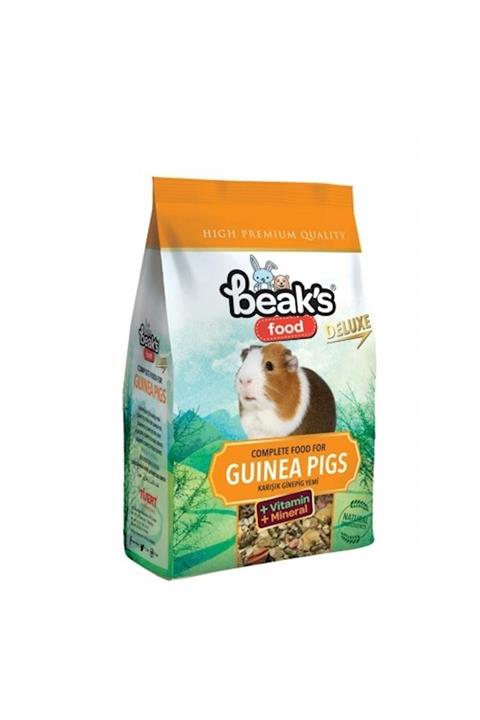 Beaks Deluxe Karışık Ginepig Yemi 500 Gr
