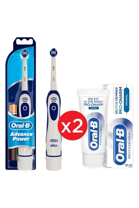OralB Pro-expert Precision Clean Db04 Diş Fırçası 2'li+ Pro Onarım Original 50 Ml 2'li