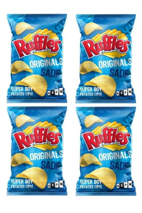 Ruffles Doritos Orjinal Sade Patates Cips 4 Adet x 107 gram