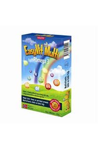 Easy Fishoil Easyvit Multi Omega 3 Çiğnenebilir Jel Formda 30 Tablet