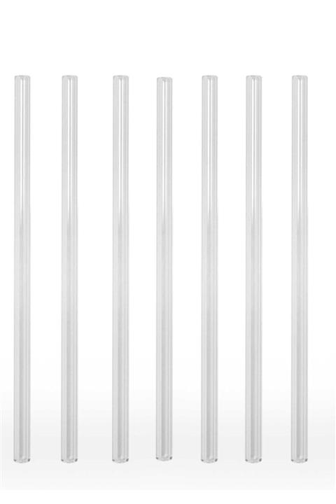 Hadibio Şeffaf Eğimli Cam Pipet 7'li