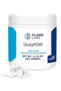 Klaire labs Glutapow L-glutamine Powder 351gr