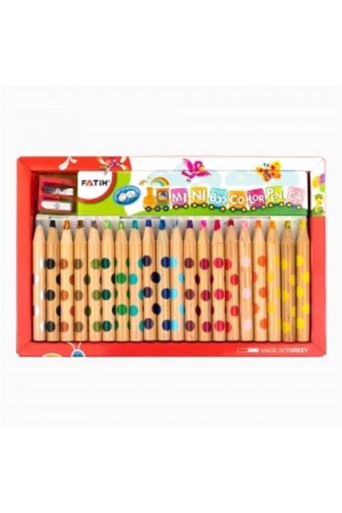 Fatih Kuru Boya Kalemi Miniboo Natural 20 Renk Fa33700mbkb6r