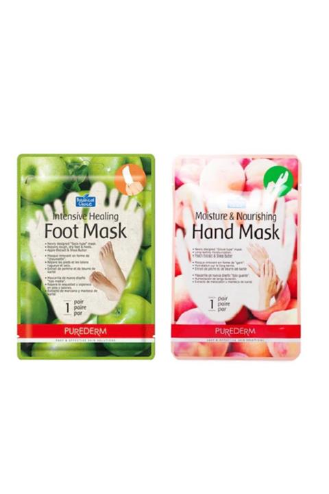 Purederm Yogun Terapi Ayak Maskesi + Nemlendirici Ve Besleyici El Maskesi