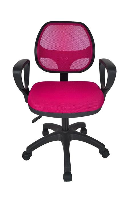 Farkyap Milano Pembe Fileli Ofis Çalışma Koltuğu Bilgisayar Koltuğu