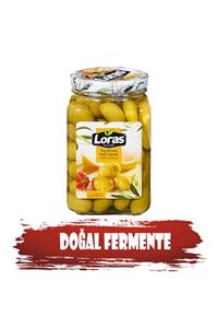 loras zeytin Loras Kırma Kalamata Yeşil Cam 900 Gr (70 - 90)