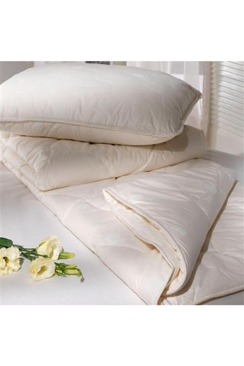 Taç Beyaz Yün Yastık