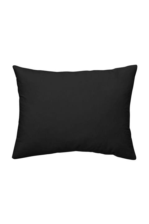 Maki Siyah %100 Pamuklu 2 Adet 50x70 Yastık Kılıfı