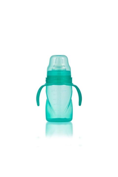 Mamajoo Yumuşak Uçlu Damlatmaz Eğitici Bardak 270ml / Yeşil