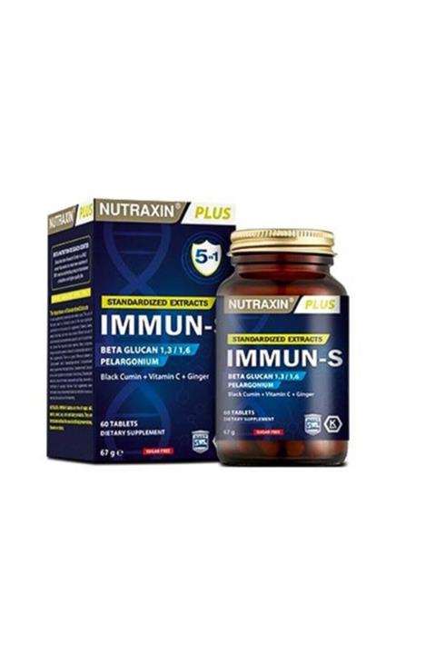 Nutraxin Immun-s 60 Tablet / Bağışıklık Güçlendirici Immun-s 60