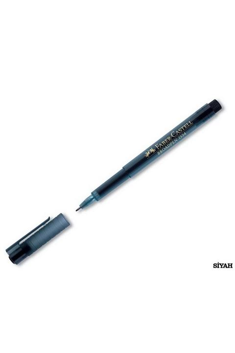 Faber Castell Faber 1554 Broadpen Siyah Kalem 155499