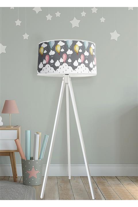 Bebişim Halı Bulutlu Bi217 Çocuk Odası Lambader