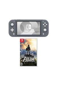 Nintendo Switch Lite Konsol Gri + The Legend Of Zelda Breath Of The Wıld Oyun