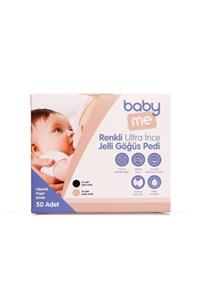 Baby&Me Baby Me Renkli Ultra Ince Jelli Göğüs Pedi 50 Adet