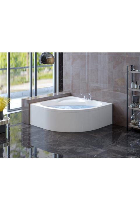 Stina Pera 120 X 120 Oval Oturmalı Mini Küvet