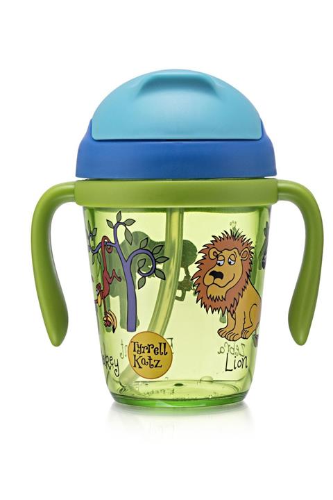 Tyrrell Katz Kulplu Pipetli Matara / Suluk 300 ml Jungle