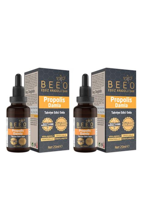 BEE'O 2 Adet 20 ml Propolis Damla
