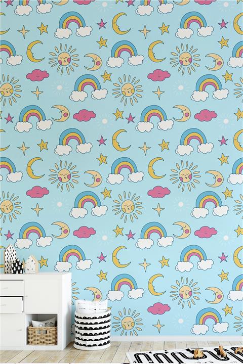 LAGOONkids Happy Days Çocuk Odası Duvar Kağıdı