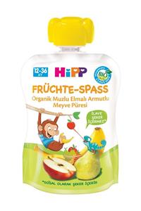 Hipp Organik Armut Muz Elma Meyve Keyfi 90 gr