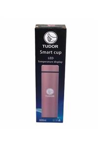 TUDOR Dereceli Led Sıcaklık Göstergeli Akıllı Vakumlu Yalıtımlı 500 Ml Termos, Smart Cup Led Tdr-cup