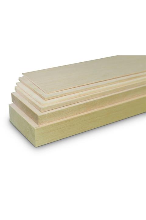 Sanatsal Balsa Levha 10x100cm - 5mm