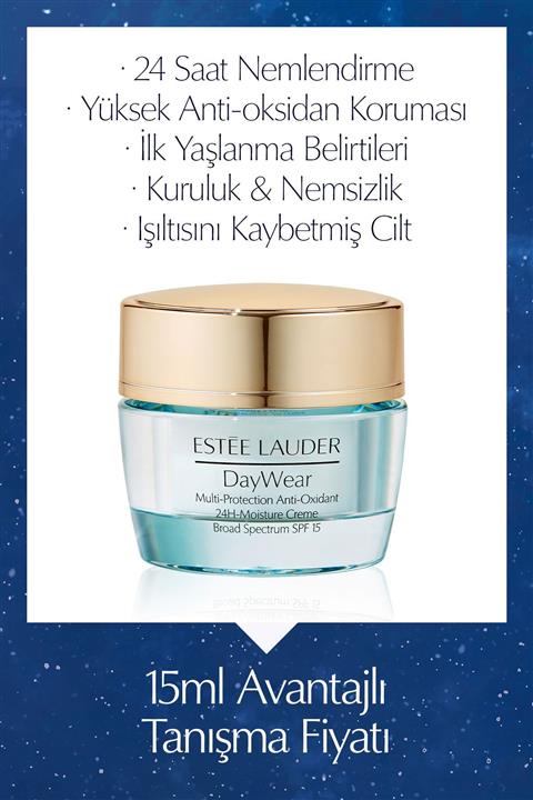Estee Lauder Daywear Anti-oksidan Etkili Nemlendirici Krem, 15ml, Spf15 887167502574